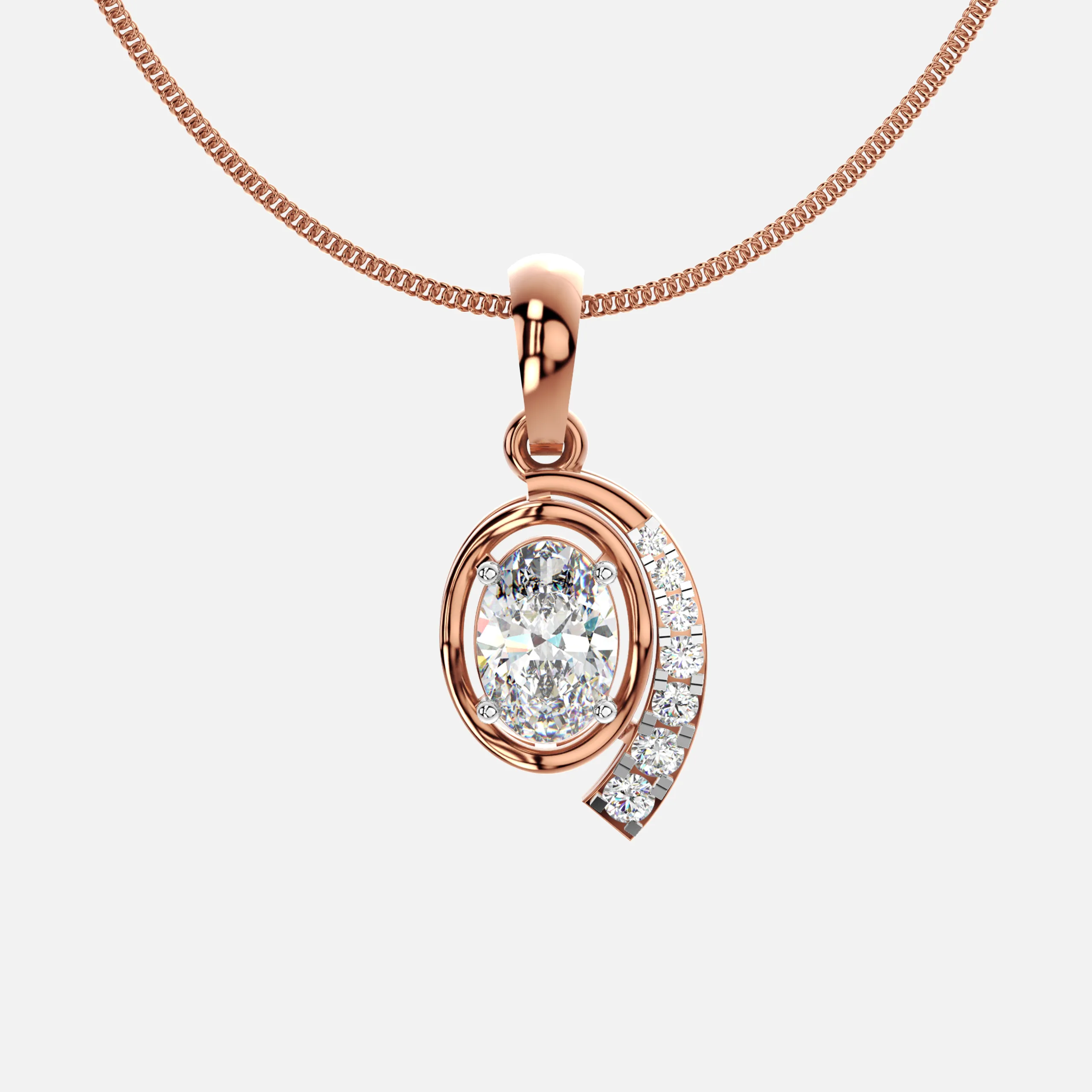 Aura Harmony Diamond Pendant