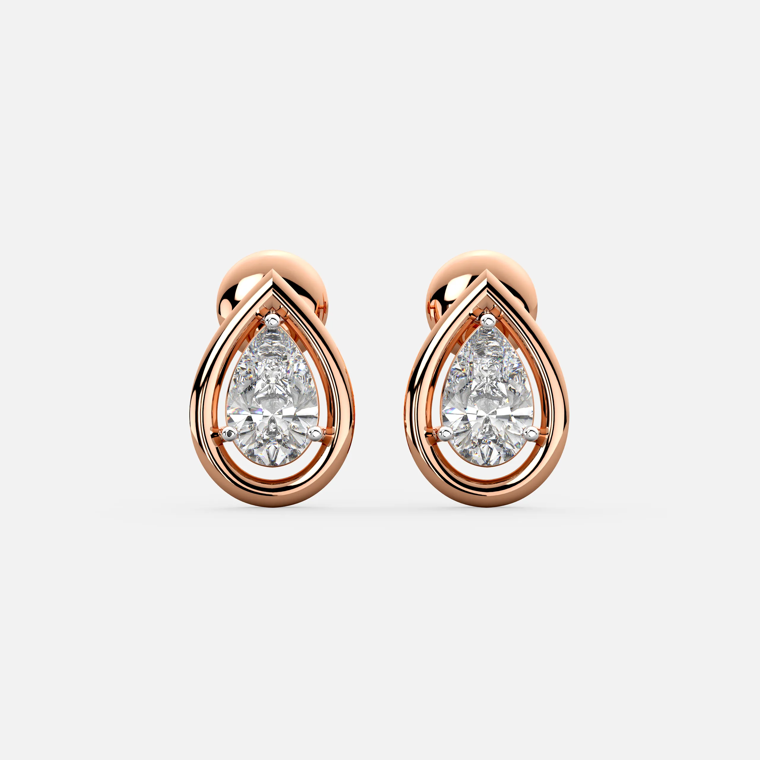 Pearlight Diamond Earrings