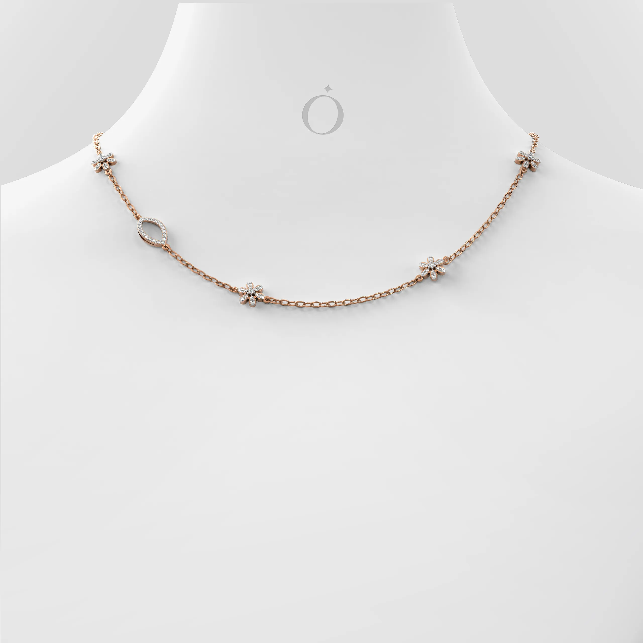 Florelle Diamond Necklace