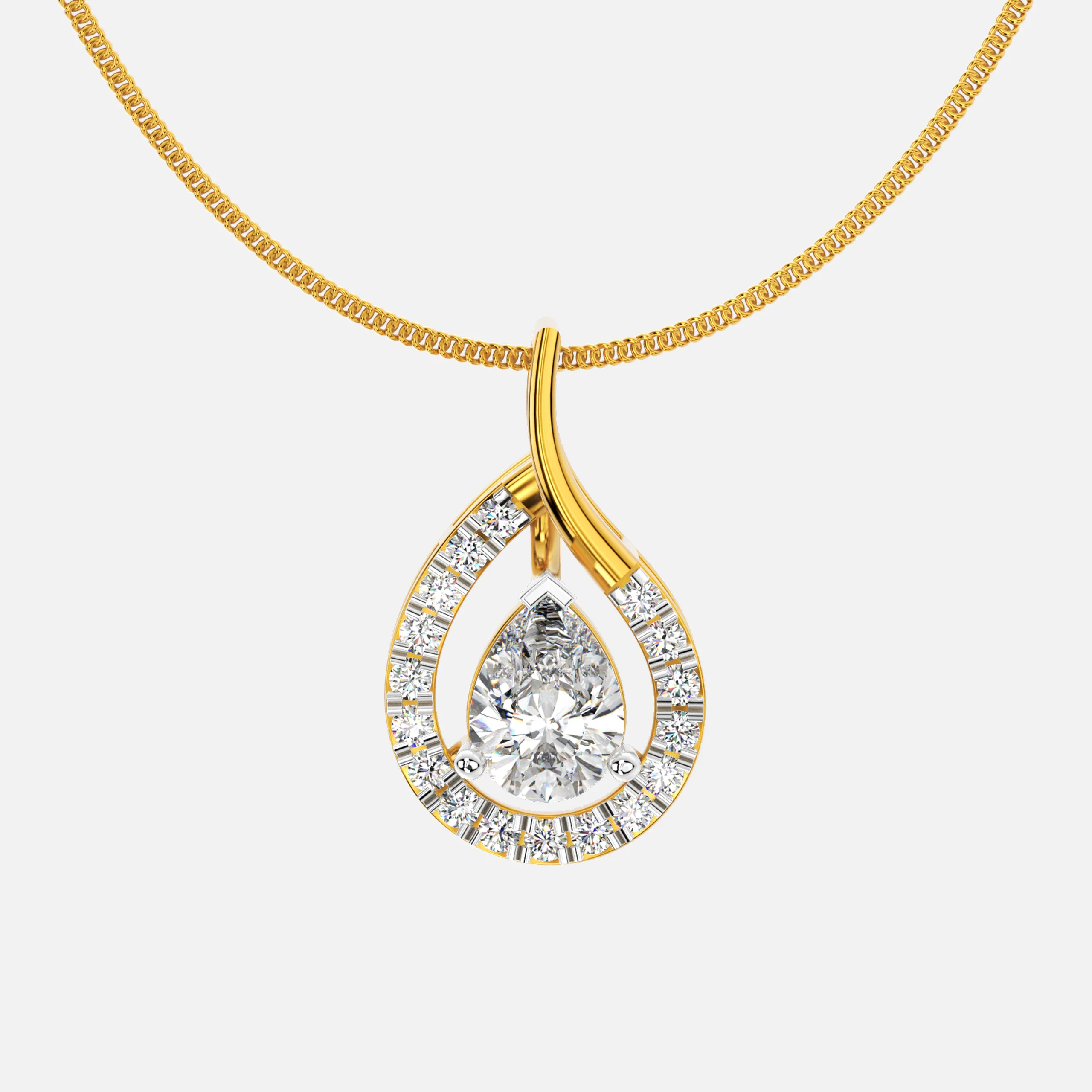Eternal Dew Diamond Pendant