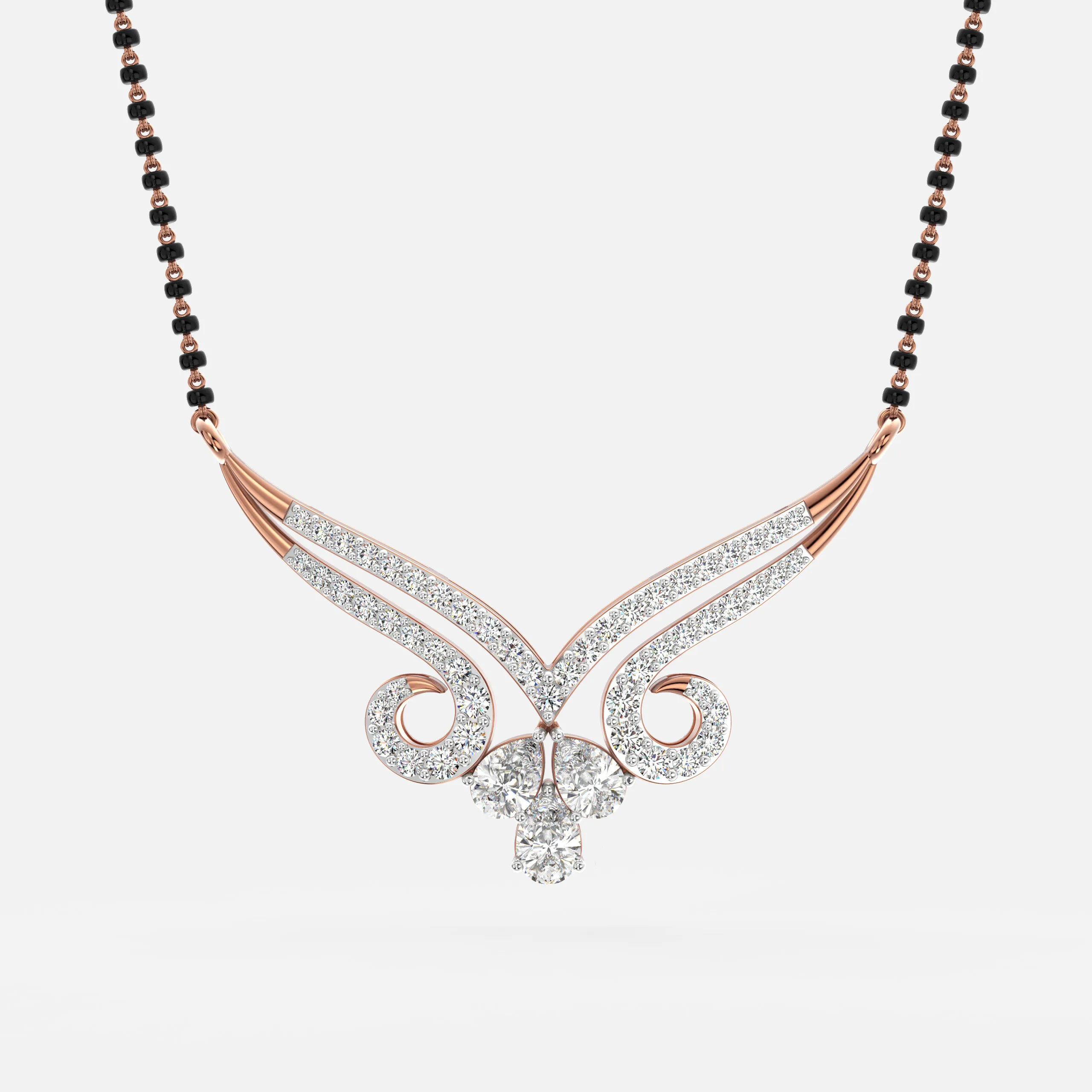 Swirl Aura Mangalsutra