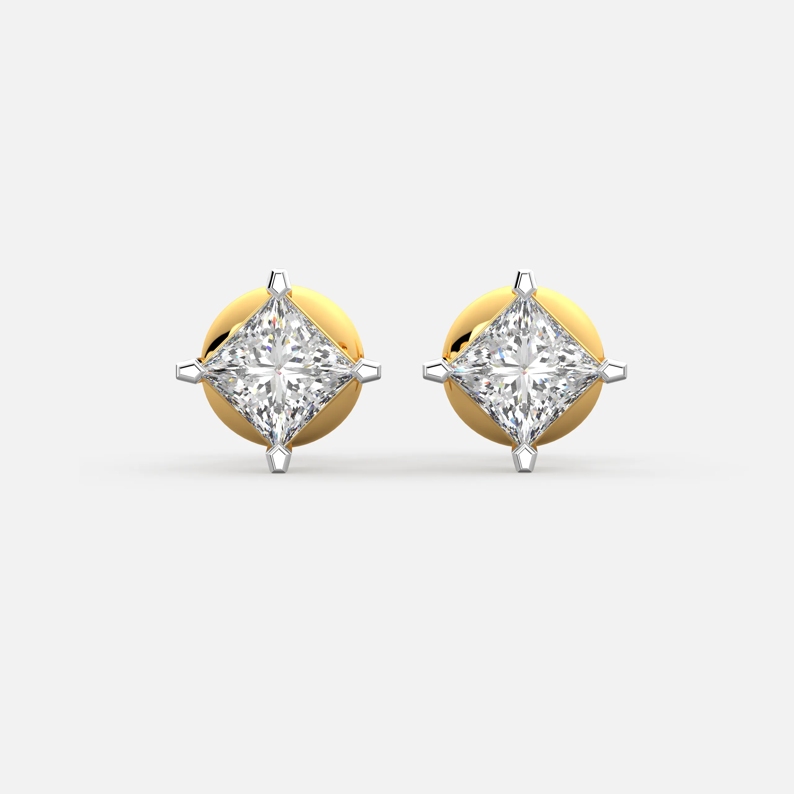Allure Princess Diamond Earrings