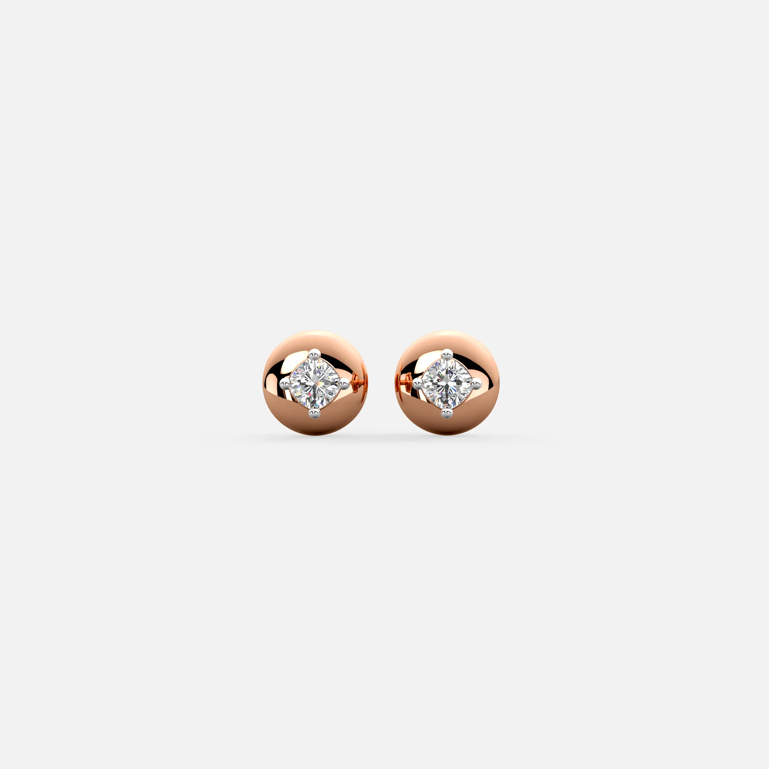 Petal Core Diamond Earrings