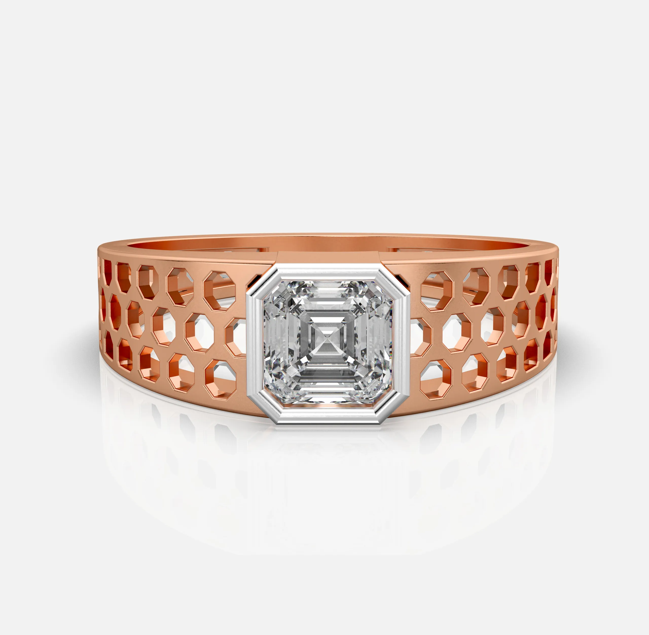 Royal Hive Diamond Ring