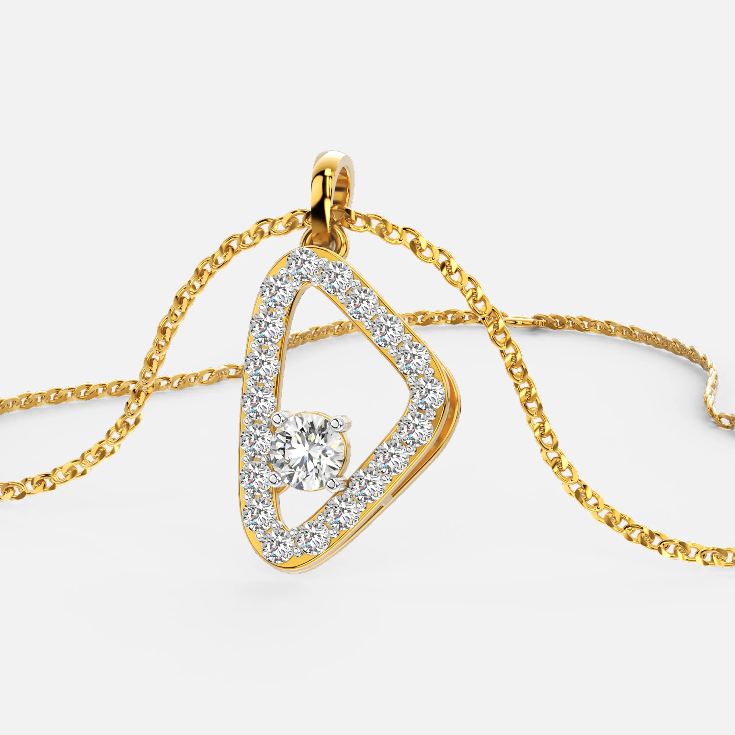 Timeless Prism Diamond Pendant