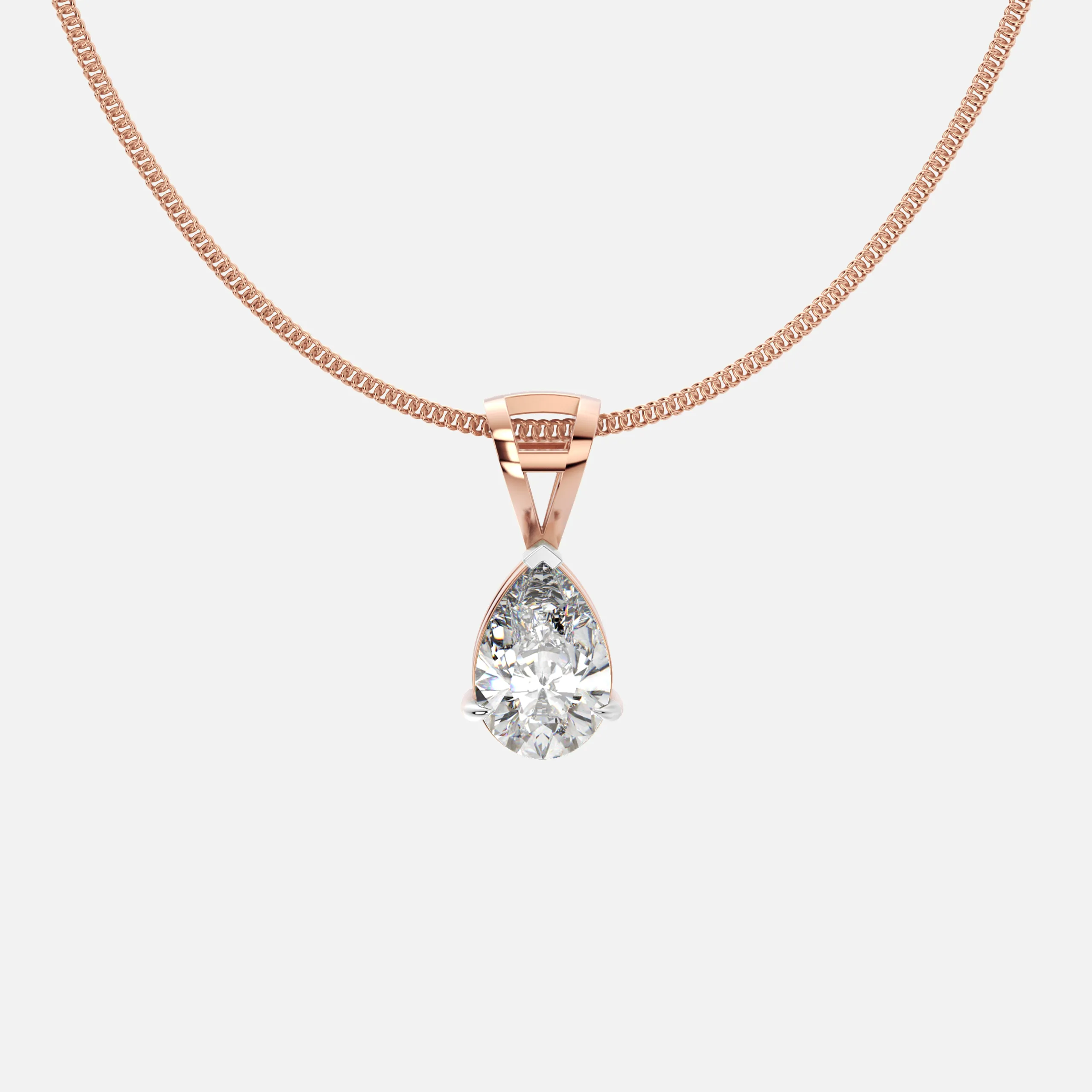 Lustre Teardrop Pendant