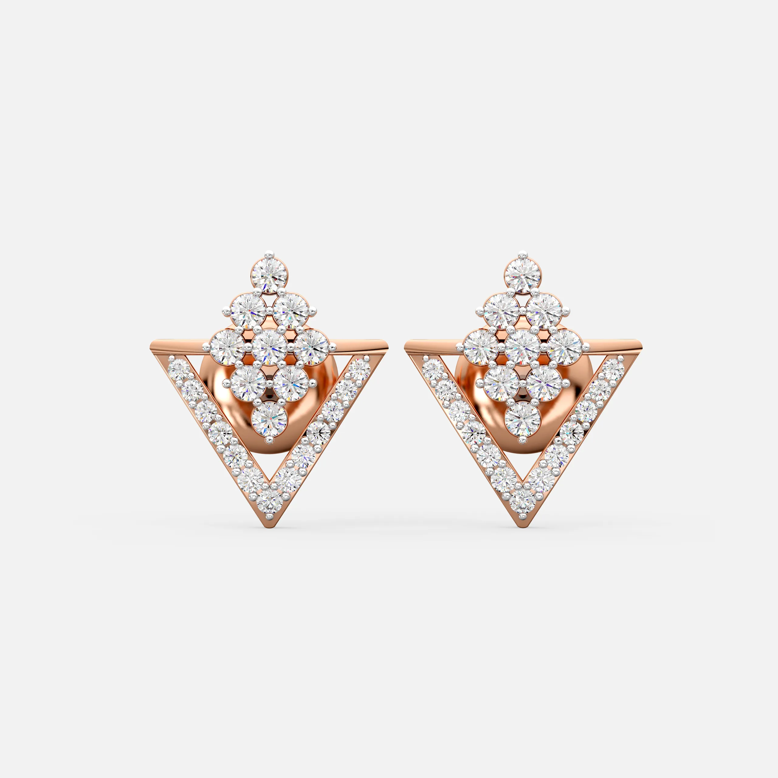 Radiant Delta Earrings