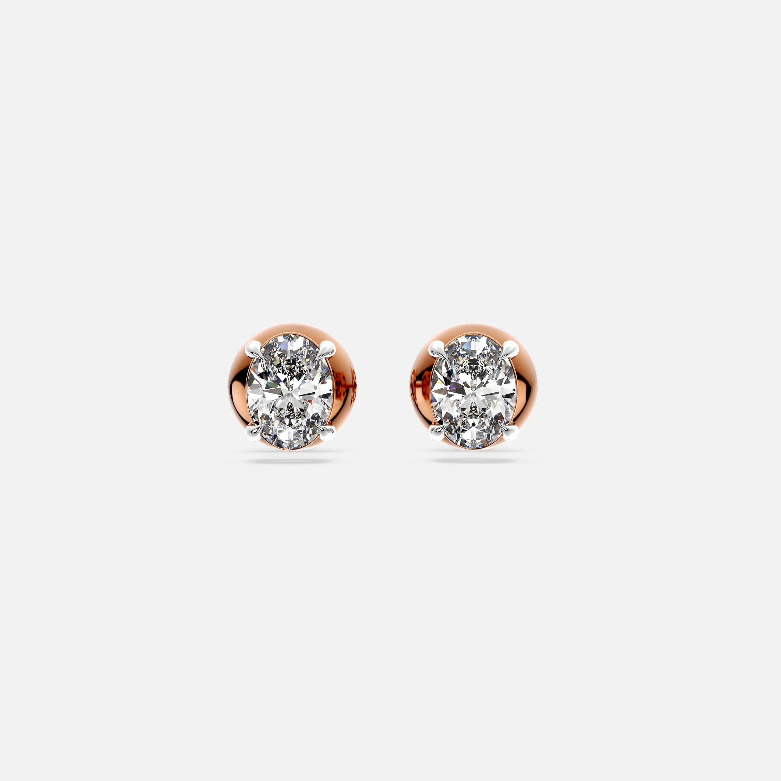 Eterna Oval Earrings