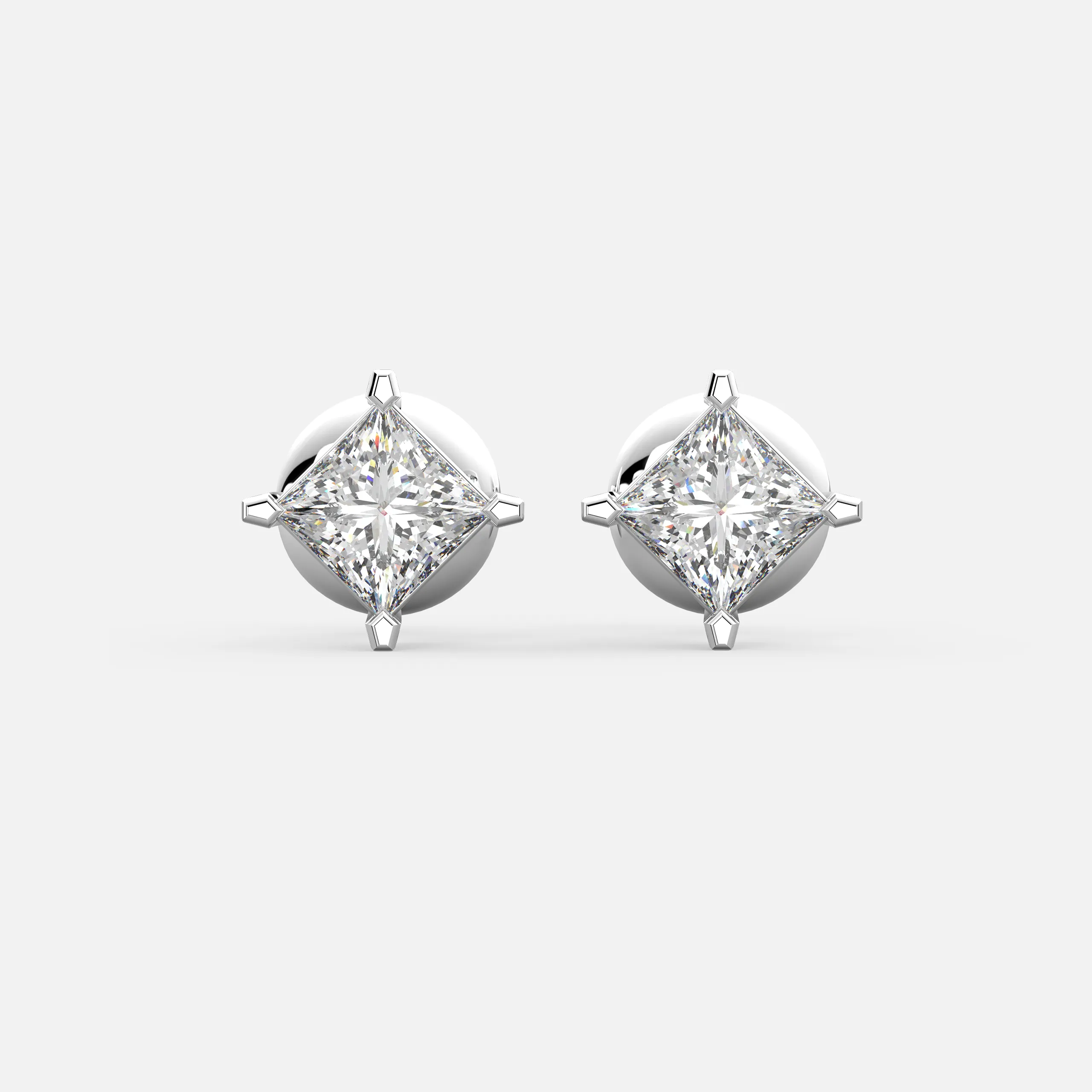 Allure Princess Diamond Earrings