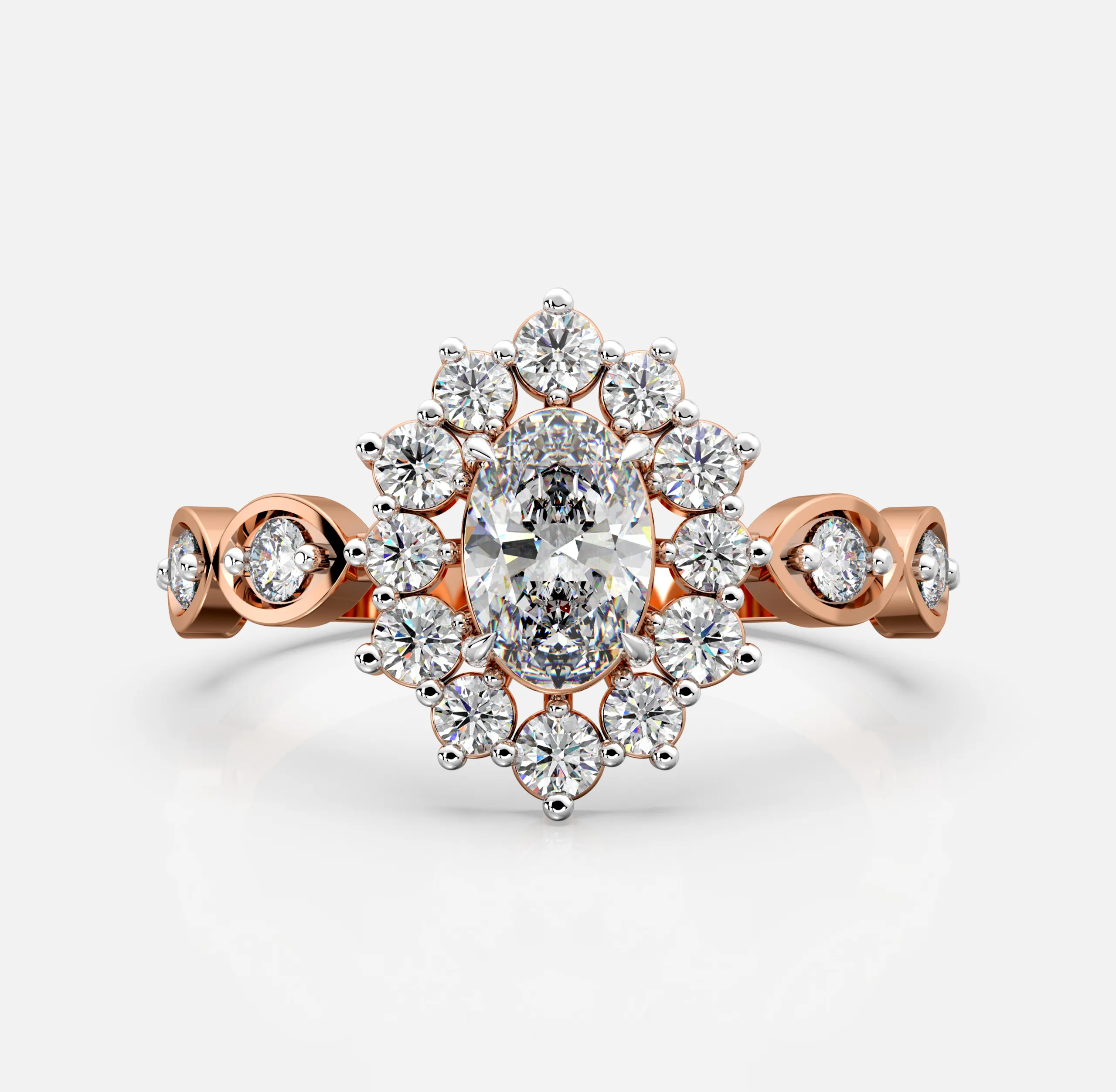 Opalina Halo Ring