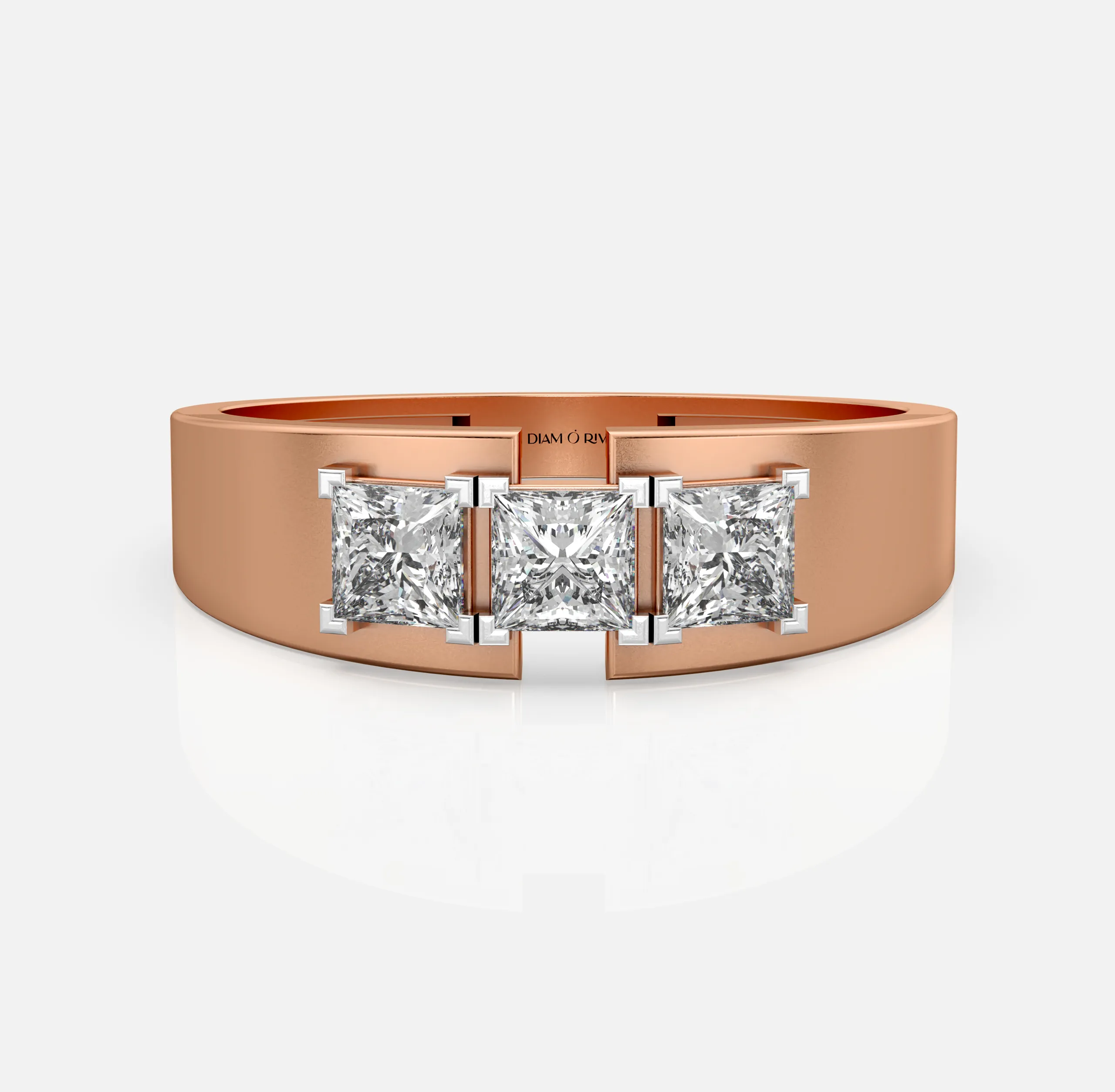 Triple Crown Diamond Men’s Ring