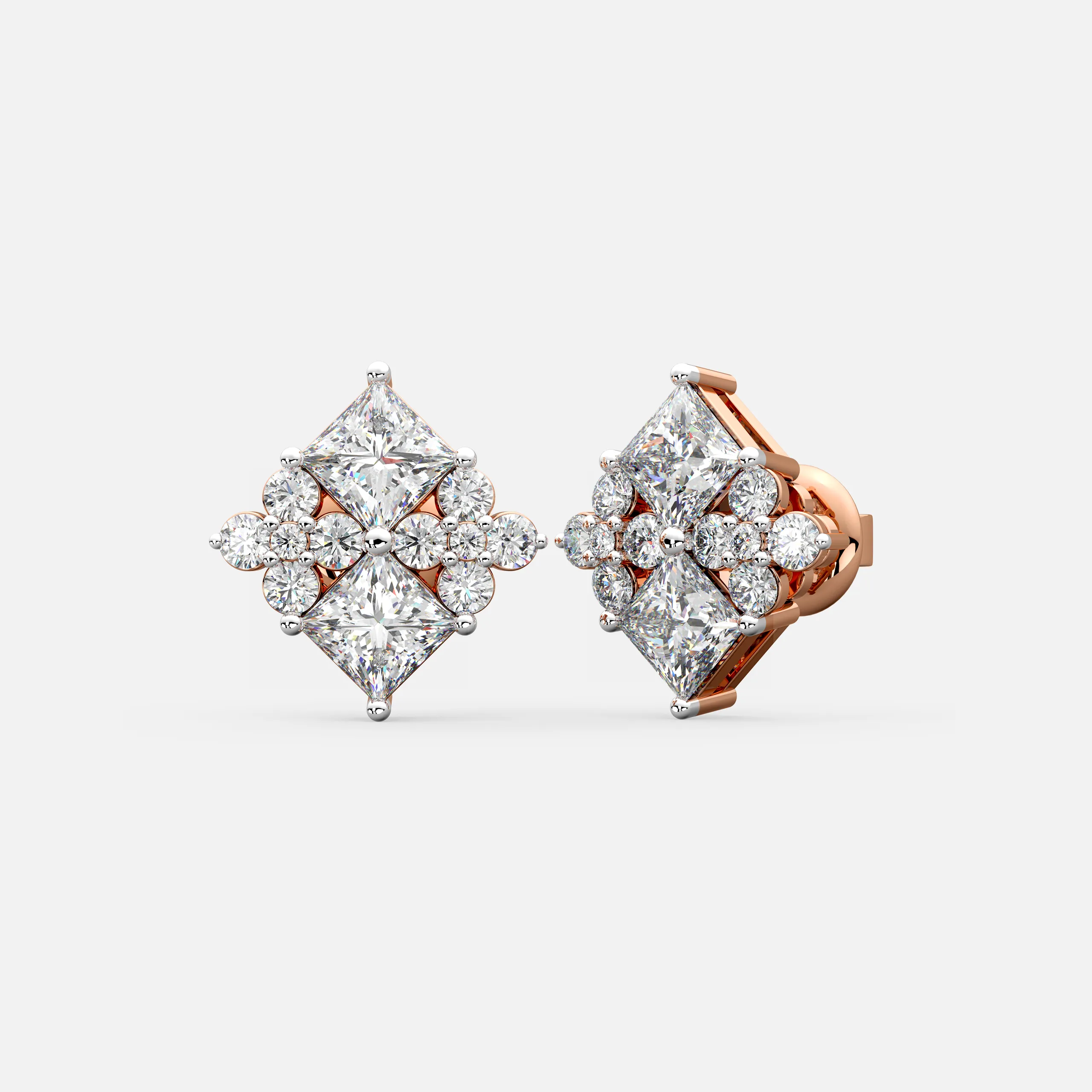 Regal Aura Diamond Earrings