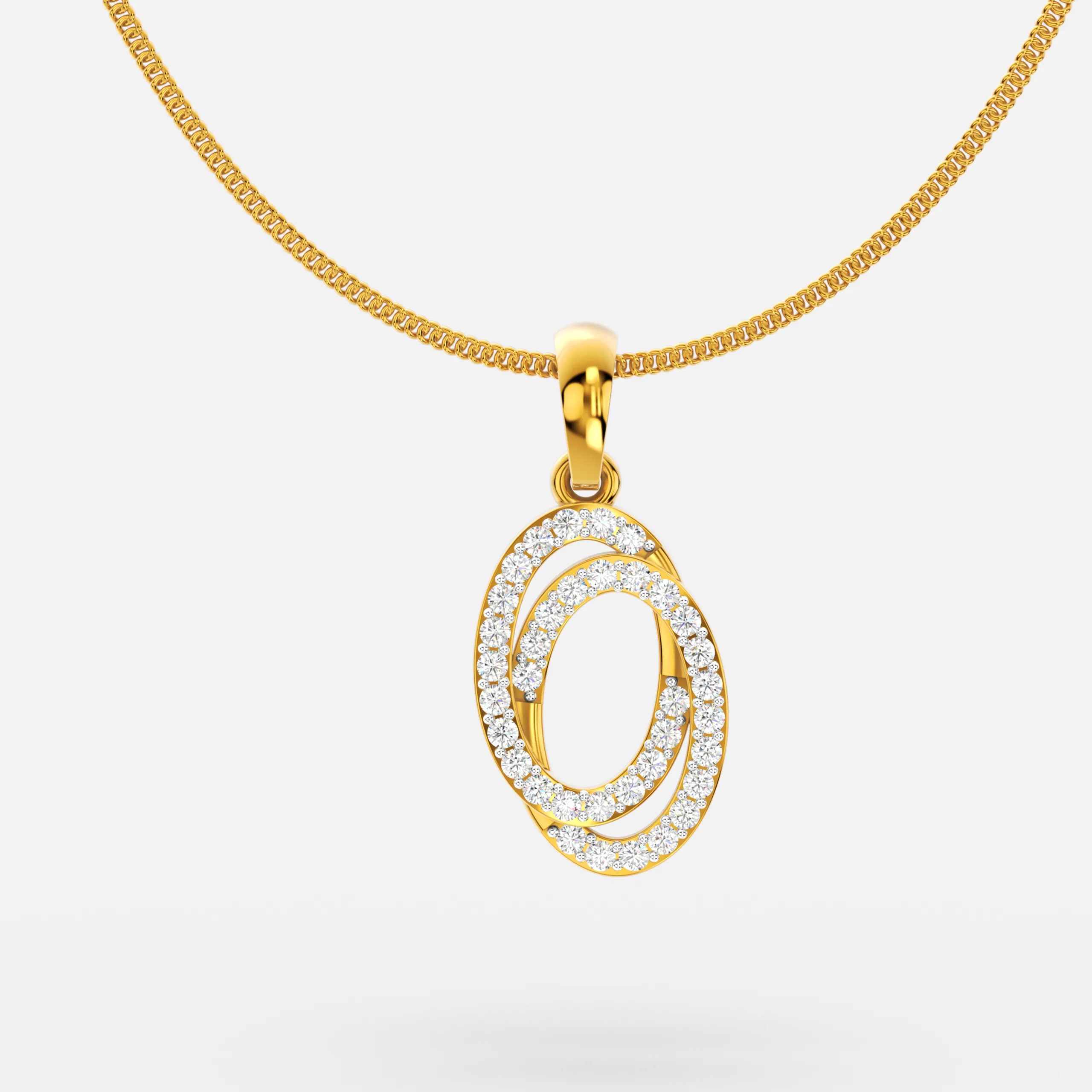 Eternal Loop Diamond Pendant
