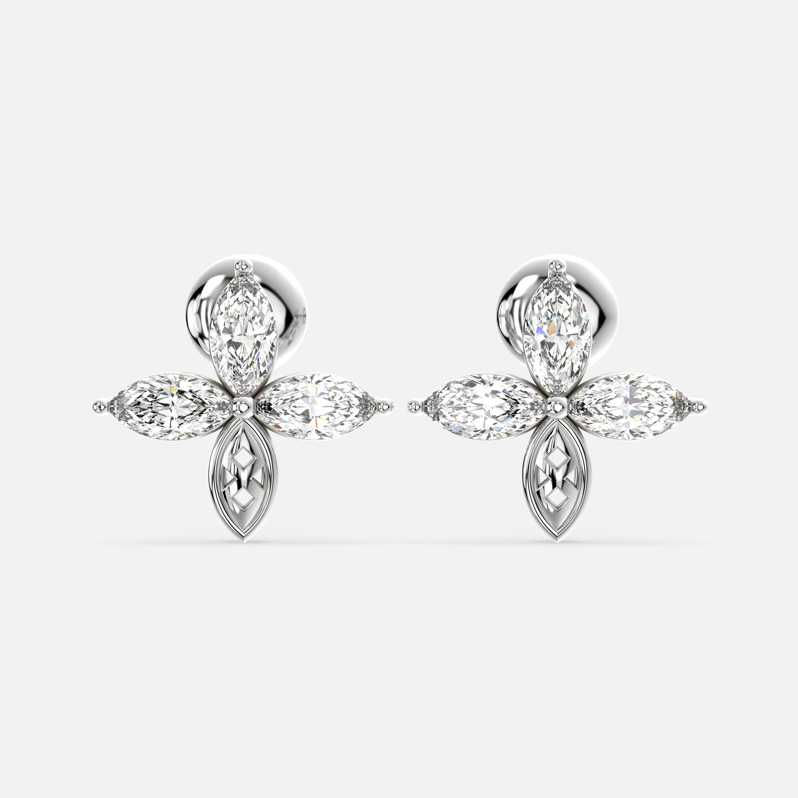 Marquise Bliss Diamond Earrings