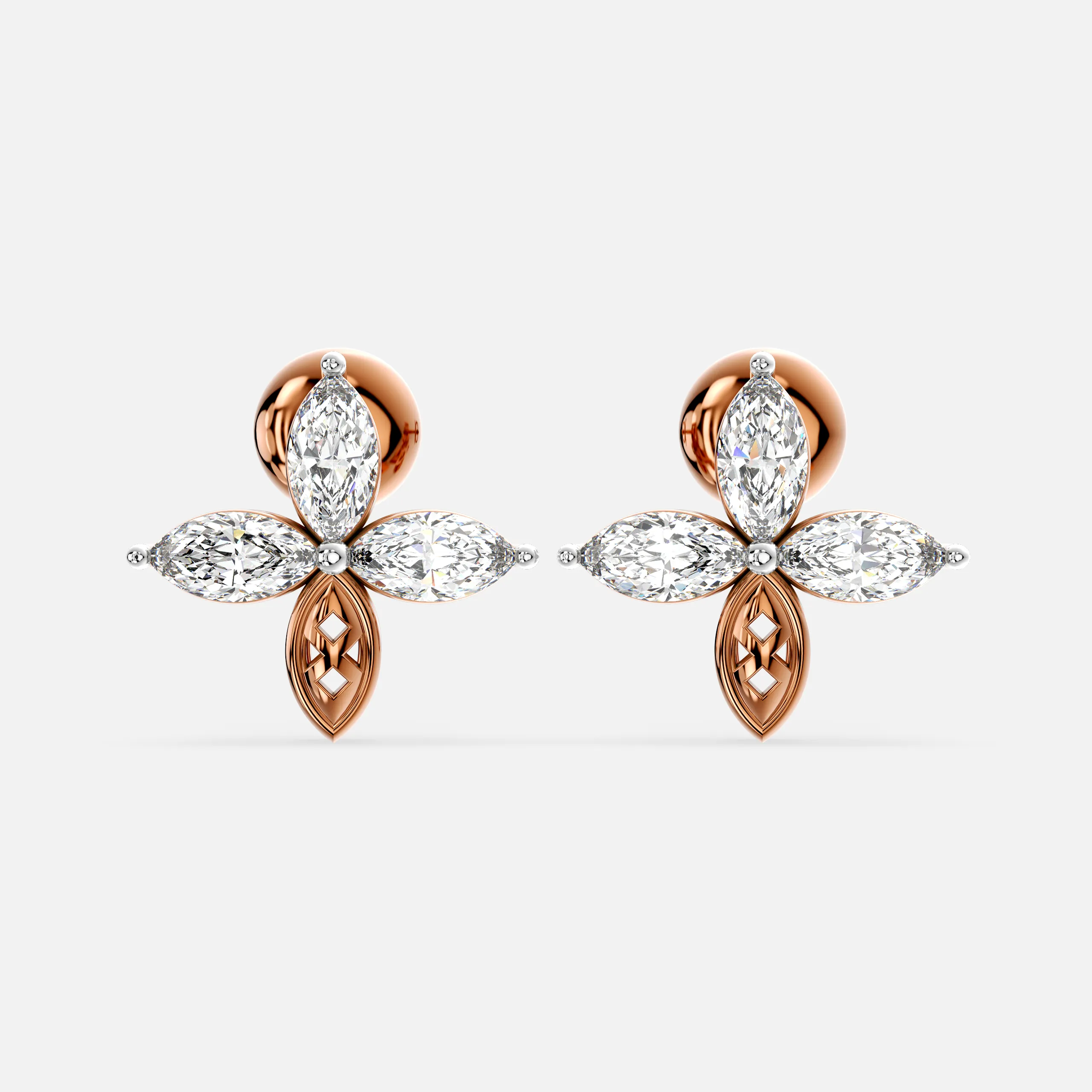 Marquise Bliss Diamond Earrings